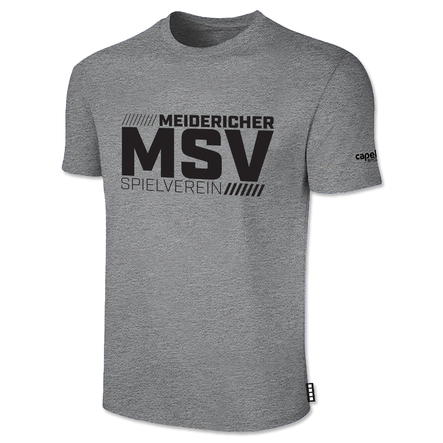 T-Shirt "MSV Block" gry