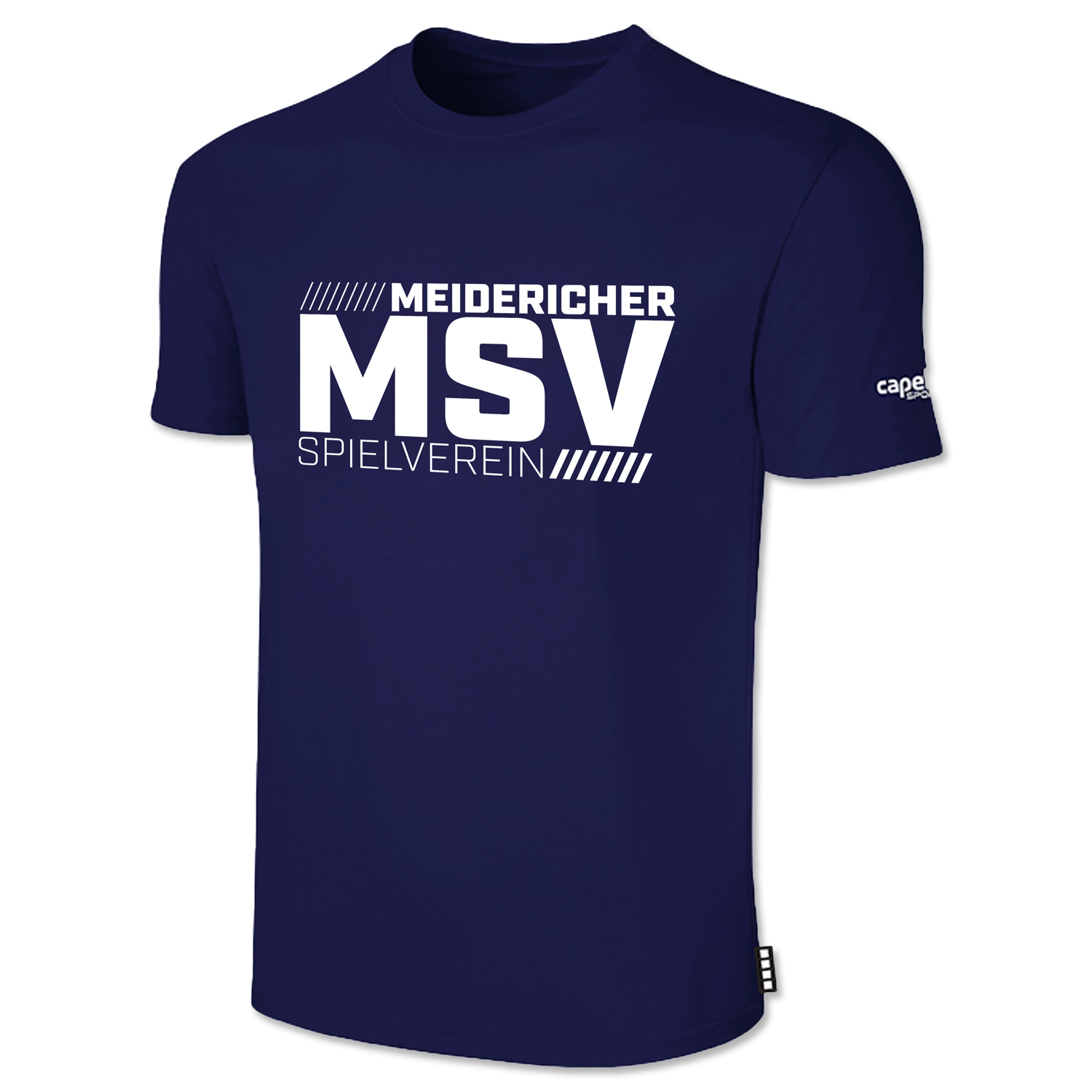 T-Shirt "MSV Block" nvy